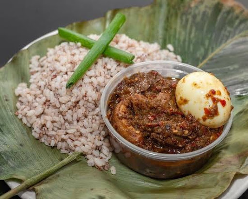 Ofada Rice & Ayamase