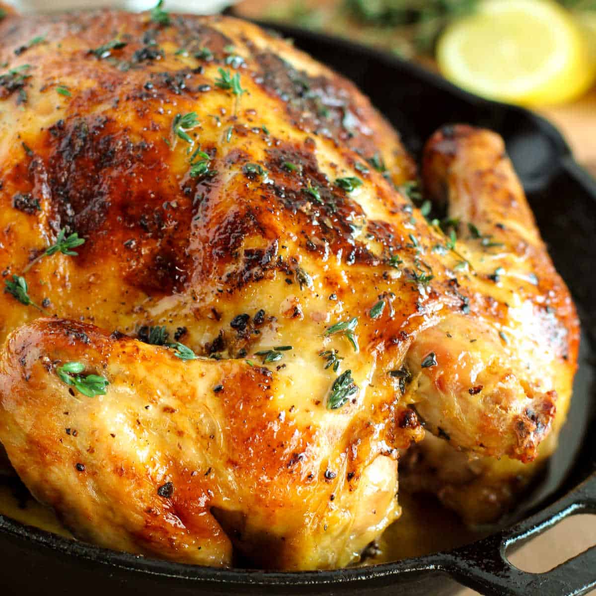 Grilled Whole Chicken